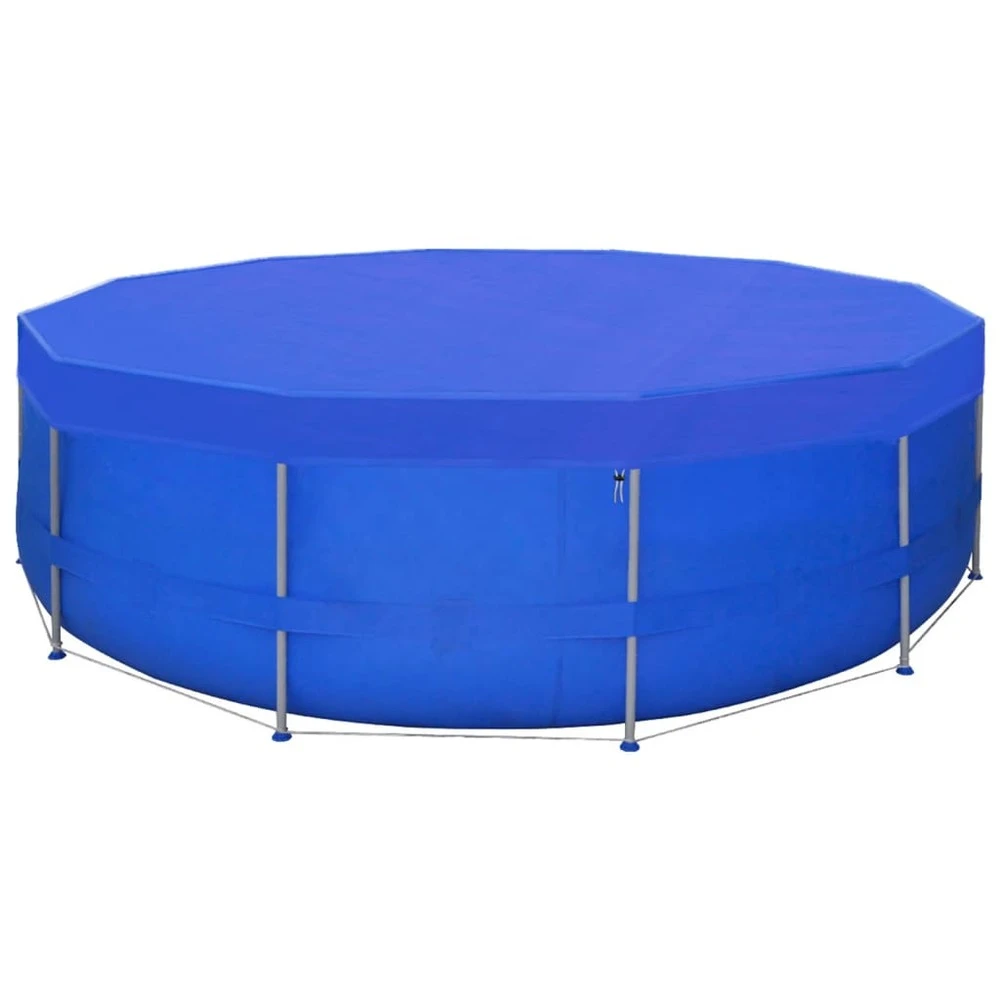 VIDAXL Couvertures De Piscine 2 Pcs Pe Ronde 460 Cm 90 G/m² 2 VIDAXL Couvertures De Piscine 2 Pcs Pe Ronde 460 Cm 90 G/m² – Image 2