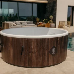 COCO SPA HELSINKI Spa Gonflable | 180 Cm De Diamètre | 1100 Litres | Moteur 2040 W | Jusqu'à 6 Personnes | Massage 140 Jets -Promos Jardelis Boutique 4bccc847114cf0c3