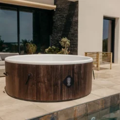 COCO SPA HELSINKI Spa Gonflable | 180 Cm De Diamètre | 1100 Litres | Moteur 2040 W | Jusqu'à 6 Personnes | Massage 140 Jets -Promos Jardelis Boutique 5043b8733a76a7ca