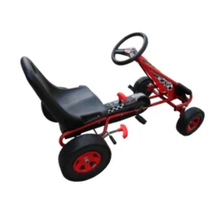VIDAXL Kart à Pédales Pour Enfants Rouge -Promos Jardelis Boutique 52eb6829b80f122f