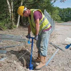 Tarière Pour Poteau 1070 X 155 Mm Bleu 24414 -Promos Jardelis Boutique 630d1e7b9cca15.35833887