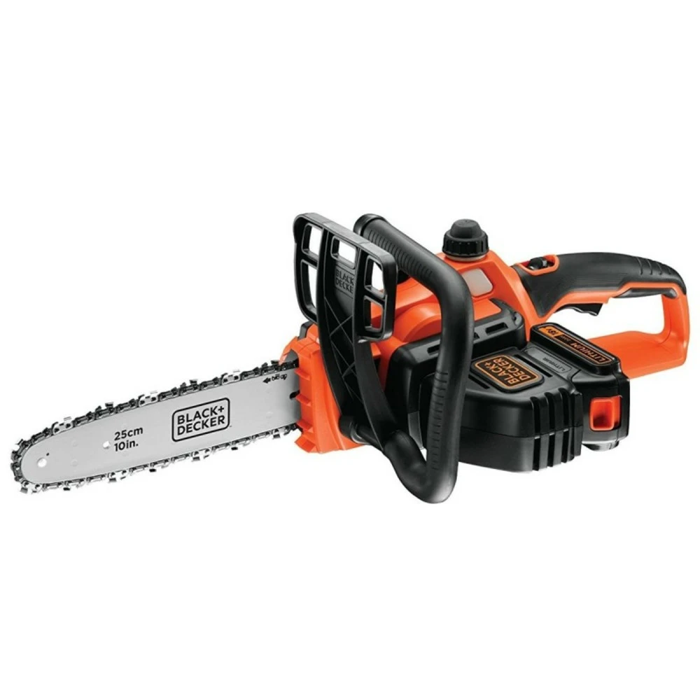 Black & Decker Tronçonneuse à Batterie Lithium-ion18v 2.0 Ah Guide Lame 25 Cm Gkc1825l20 1 Black & Decker Tronçonneuse à Batterie Lithium-ion18v 2.0 Ah Guide Lame 25 Cm Gkc1825l20