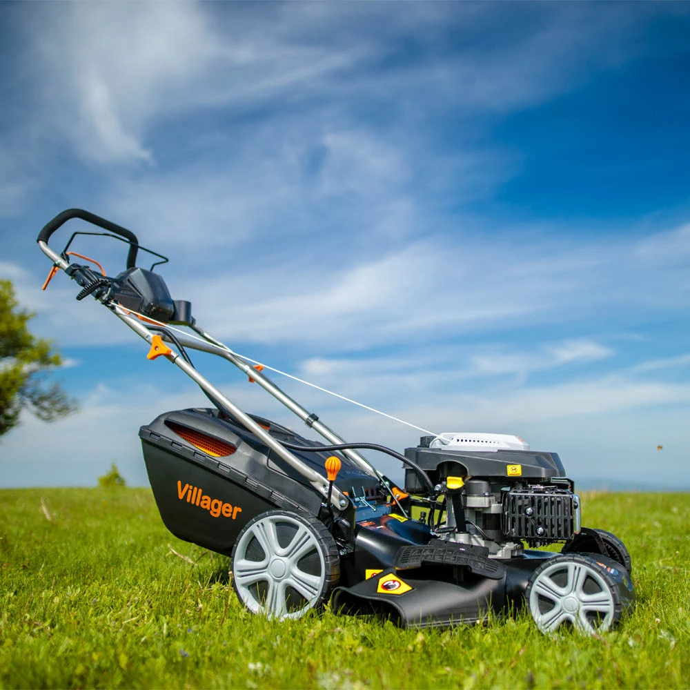 Tondeuse Mulching Démarrage électrique 173cc Lame 50cm Villager Falcon 5111t-es 4 Tondeuse Mulching Démarrage électrique 173cc Lame 50cm Villager Falcon 5111t-es – Image 4