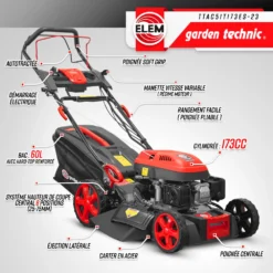 Tondeuse Thermique Autotractée 173cc - 50.6cm Avec Démarrage électrique -mulchin -Promos Jardelis Boutique 63c13677409945.04968733