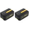 Pack 2 Batteries Gt Elec 40 Volts : Capacité 4 Ah + Capacité 2 Ah