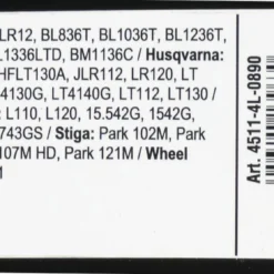 Courroie Trapézoïdale X-grip V De Type 4l890 -Promos Jardelis Boutique 642480cad2d5b1.60051546