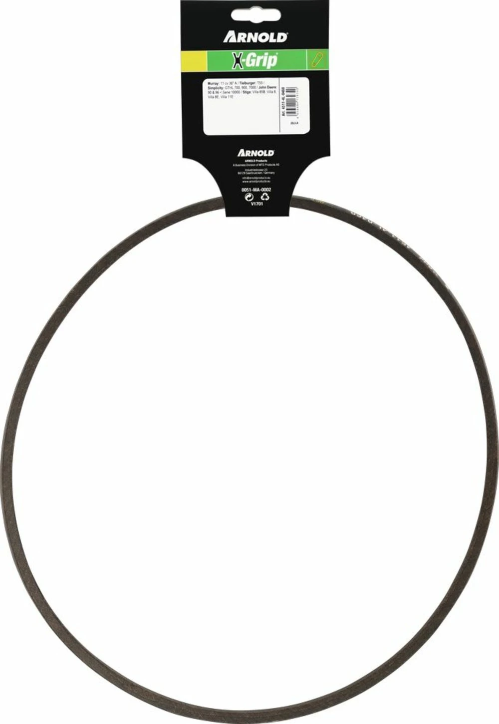 Courroie Trapézoïdale X-grip V De Type 4l460 3 Courroie Trapézoïdale X-grip V De Type 4l460 – Image 3