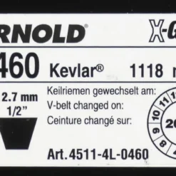 Courroie Trapézoïdale X-grip V De Type 4l460 4 Courroie Trapézoïdale X-grip V De Type 4l460 -Promos Jardelis Boutique 642480d7b3c840.70756974