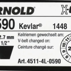 Courroie Trapézoïdale X-grip V De Type 4l590 -Promos Jardelis Boutique 642480dd21b587.50324263