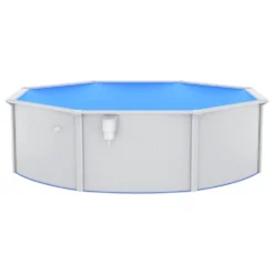 VIDAXL Piscine Avec Pompe Filtrante à Sable Et échelle 460x120 Cm -Promos Jardelis Boutique 6426d648c36863.27198584