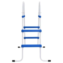 VIDAXL Échelle De Piscine Bleu Et Blanc 84 Cm Acier 8 VIDAXL Échelle De Piscine Bleu Et Blanc 84 Cm Acier -Promos Jardelis Boutique 6426d64db48895.07403209