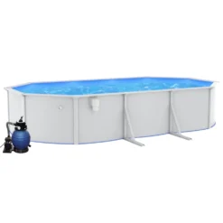 VIDAXL Piscine Avec Pompe Filtrante à Sable 610x360x120 Cm -Promos Jardelis Boutique 6426d64fe89260.08906956