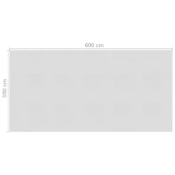 VIDAXL Film Solaire De Piscine Flottant Pe 600x300 Cm Gris 7 VIDAXL Film Solaire De Piscine Flottant Pe 600x300 Cm Gris -Promos Jardelis Boutique 6426d6533b54a3.99793728