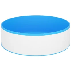 VIDAXL Piscine à éclaboussures Avec échelle Et Pompe 350x90 Cm Blanc -Promos Jardelis Boutique 6426d65a6f3ec9.40471275