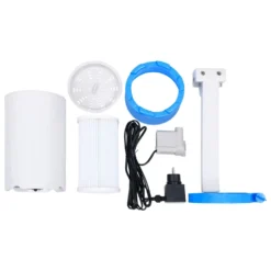 VIDAXL Piscine à éclaboussures Avec échelle Et Pompe 350x90 Cm Blanc -Promos Jardelis Boutique 6426d65a772d93.11130364