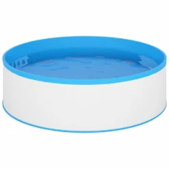 VIDAXL Piscine à éclaboussures Avec échelle Et Pompe 350x90 Cm Blanc -Promos Jardelis Boutique 6426d65a7a9589.45968546