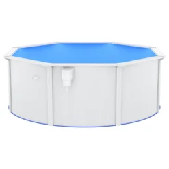 VIDAXL Piscine Avec Parois En Acier 360x120 Cm Blanc -Promos Jardelis Boutique 6426d65b9ca167.49219932