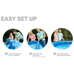 Intex Piscine Easy Set Avec Système De Filtration 457x84 Cm -Promos Jardelis Boutique 6426d65c5df589.85816538