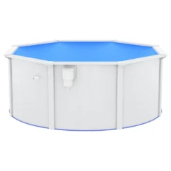 VIDAXL Piscine Avec Parois En Acier 300x120 Cm Blanc 10 VIDAXL Piscine Avec Parois En Acier 300x120 Cm Blanc -Promos Jardelis Boutique 6426d65fe27949.51998431