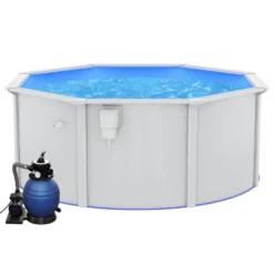 VIDAXL Piscine Avec Pompe Filtrante à Sable 300x120 Cm -Promos Jardelis Boutique 6426d661874fa3.60199677
