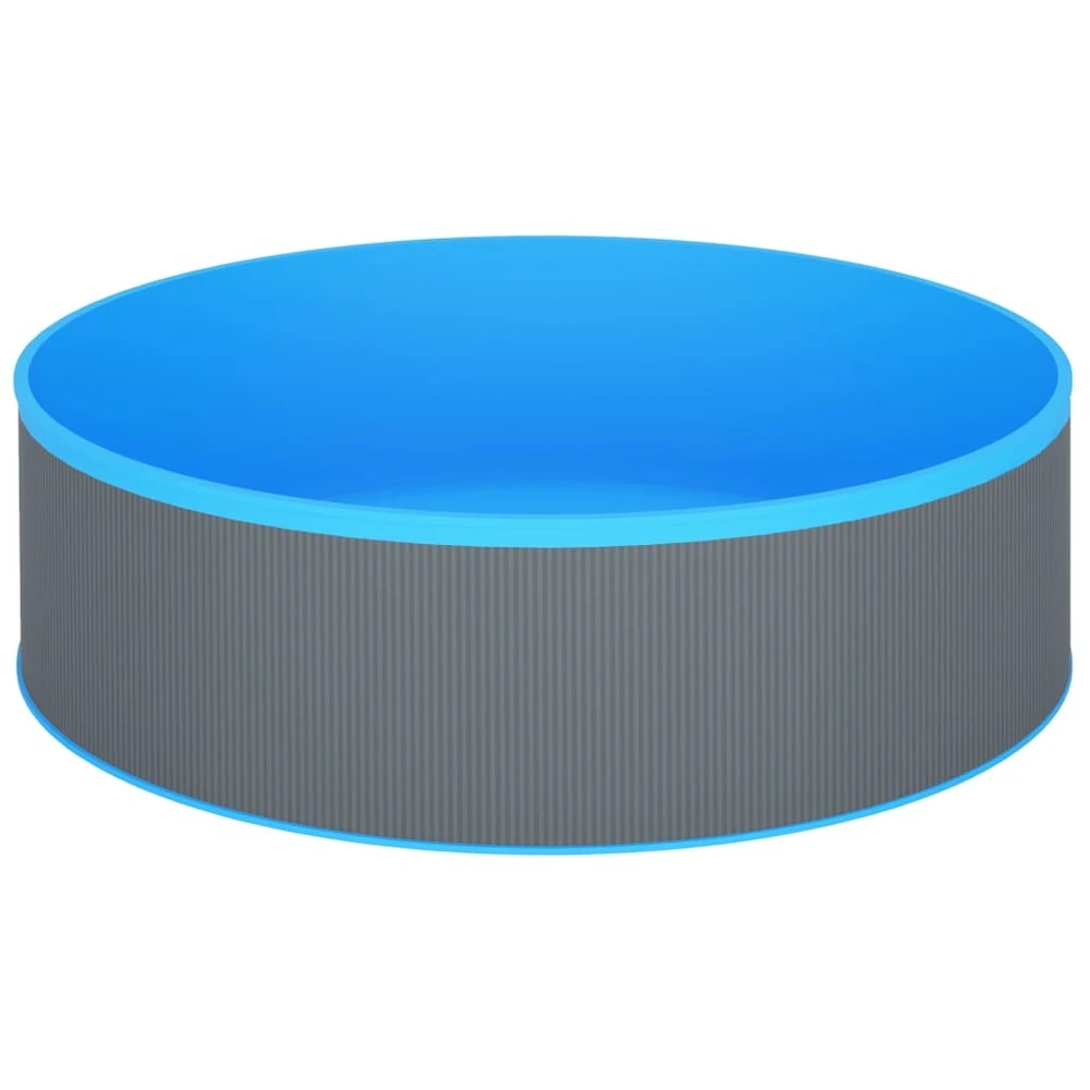 VIDAXL Piscine à éclaboussures 350x90 Cm Gris 3 VIDAXL Piscine à éclaboussures 350x90 Cm Gris – Image 3