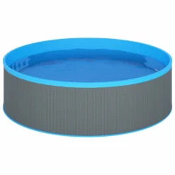 VIDAXL Piscine à éclaboussures 350x90 Cm Gris 6 VIDAXL Piscine à éclaboussures 350x90 Cm Gris -Promos Jardelis Boutique 6426d66768fab2.96984429