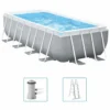Intex Ensemble De Piscine Prism Frame Rectangulaire 400x200x122 Cm