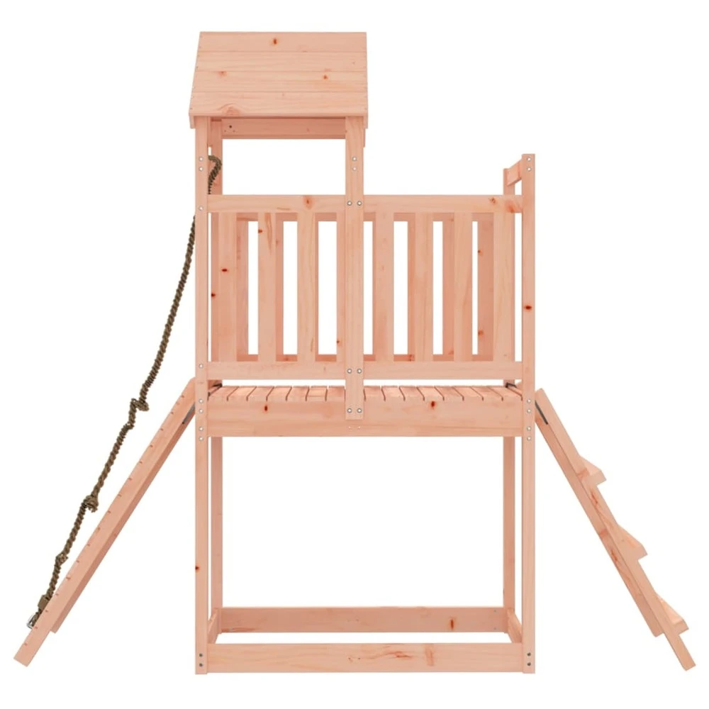 VIDAXL Maisonnette De Jeu Avec Mur D'escalade Bois Massif Douglas 6 VIDAXL Maisonnette De Jeu Avec Mur D'escalade Bois Massif Douglas – Image 6