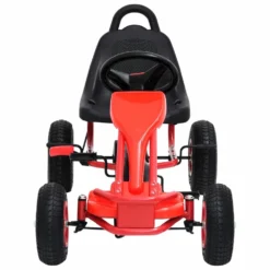 VIDAXL Kart à Pédales Avec Pneus Rouge -Promos Jardelis Boutique 6438818caec574.28335188