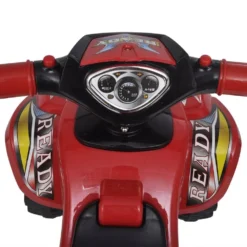 VIDAXL Quad à Chevaucher Enfant Rouge Avec Son Et Lumière -Promos Jardelis Boutique 64388196044900.23529845