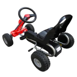 VIDAXL Kart à Pédales Rouge -Promos Jardelis Boutique 64388198ac6206.59935696