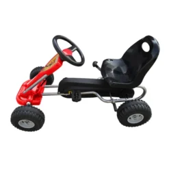 VIDAXL Kart à Pédales Rouge -Promos Jardelis Boutique 64388198afe8c4.95496288