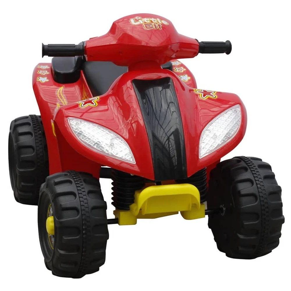 VIDAXL Quad électrique Pour Enfants Rouge Et Noir 2 VIDAXL Quad électrique Pour Enfants Rouge Et Noir – Image 2