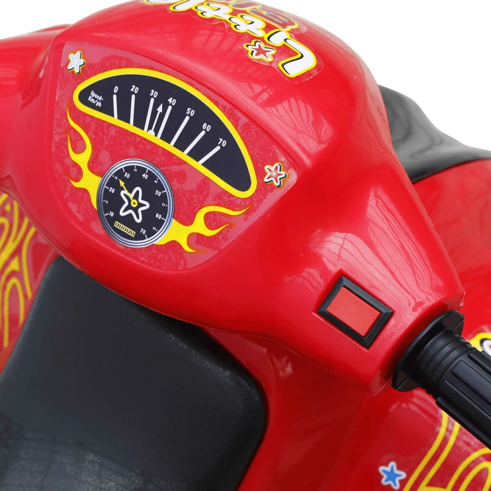 VIDAXL Quad électrique Pour Enfants Rouge Et Noir 4 VIDAXL Quad électrique Pour Enfants Rouge Et Noir – Image 4