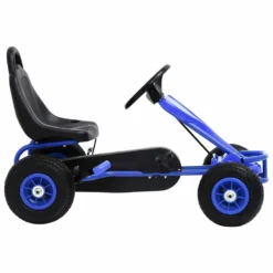 VIDAXL Kart à Pédales Avec Pneus Bleu -Promos Jardelis Boutique 643881af3a2a86.66989835