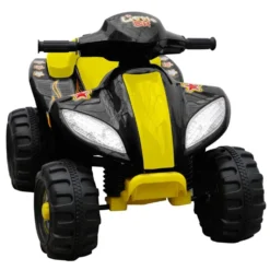 VIDAXL Quad électrique Pour Enfants Jaune Et Noir