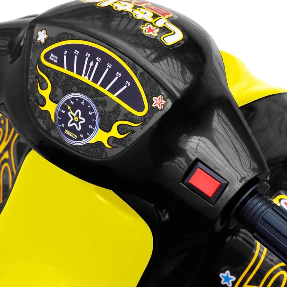 VIDAXL Quad électrique Pour Enfants Jaune Et Noir 5 VIDAXL Quad électrique Pour Enfants Jaune Et Noir – Image 5