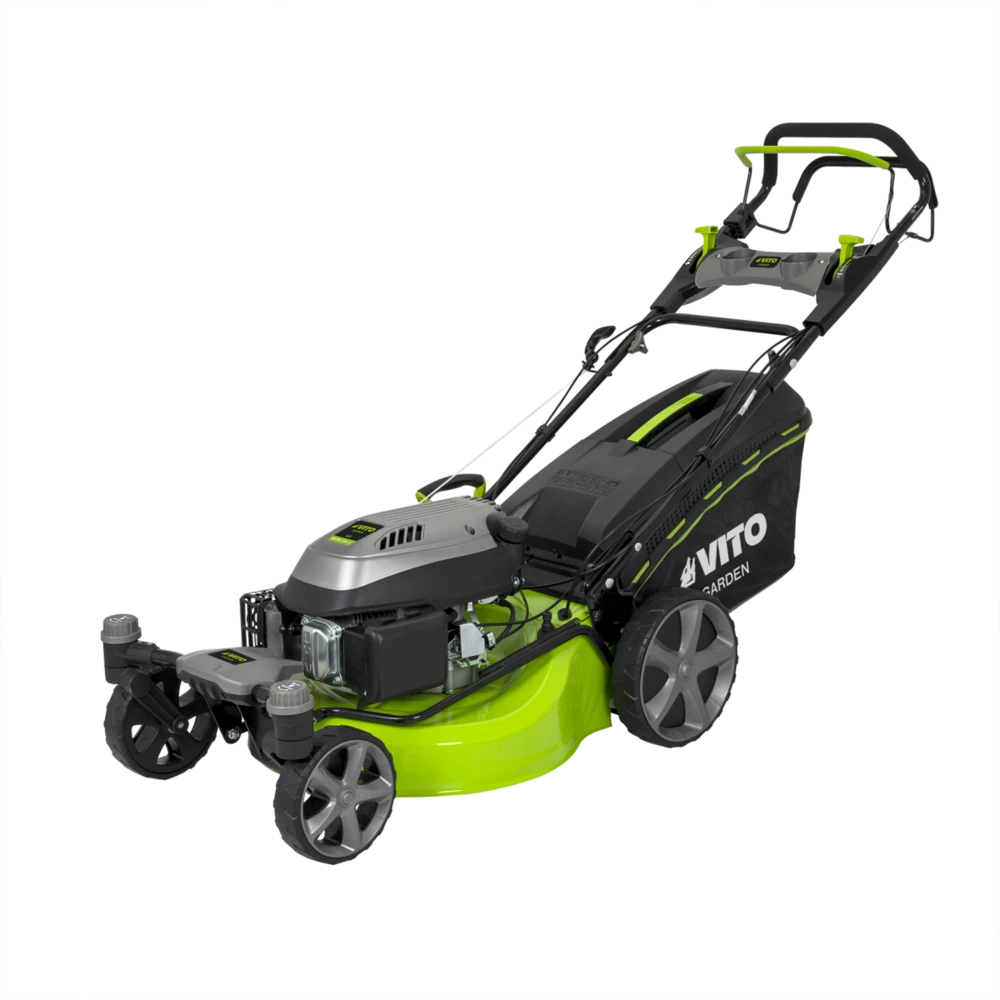 Tondeuse Thermique 6.5cv 508 Mm Roues Avant Pivotantes Surfaces 2000m² Vito 1 Tondeuse Thermique 6.5cv 508 Mm Roues Avant Pivotantes Surfaces 2000m² Vito