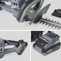 Voltr – Taille-haies Sans Fil 51cm – Avec Batterie Lithium Ion + Chargeur 20v. Normes Ce. Cache Lames Inclus -Promos Jardelis Boutique 6445ca33649968.71922918