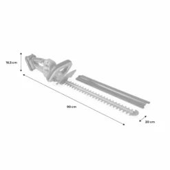 Voltr – Taille-haies Sans Fil 51cm – Avec Batterie Lithium Ion + Chargeur 20v. Normes Ce. Cache Lames Inclus -Promos Jardelis Boutique 6445ca336c5e13.52922795