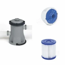 Kit Piscine Complet Bestway – Spinelle Grise – Piscine Ovale Tubulaire 3x2 M. Pompe De Filtration Et Kit De Réparation Inclus -Promos Jardelis Boutique 644674701d88e9.31343493
