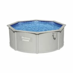 Piscine En Acier Hors Sol Hydrium Torrens . Ronde ø360cm. Blanche Avec Filtre à Sable. Tapis De Sol. Bâche Et échelle -Promos Jardelis Boutique 644674879aa684.89257192