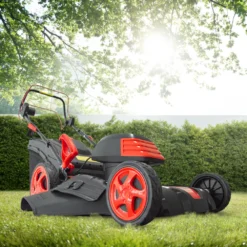 Tondeuse à Gazon électrique Tractée 1800w - 46cm Avec Carter En Acier - Elem Gar -Promos Jardelis Boutique 644acbe51f1421.82509440