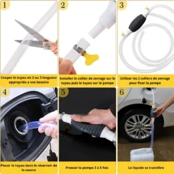 Pompe à Siphon - Pompe Manuelle Pour L'essence, L'huile, L'eau -Promos Jardelis Boutique 644be766a41f69.87600895