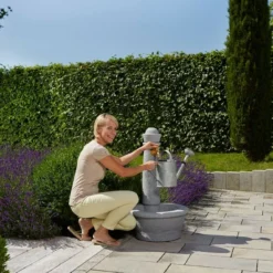 Graf Fontaine Roma Avec Robinet Laiton 3/4" -Promos Jardelis Boutique 6453a708d8f902.47771121