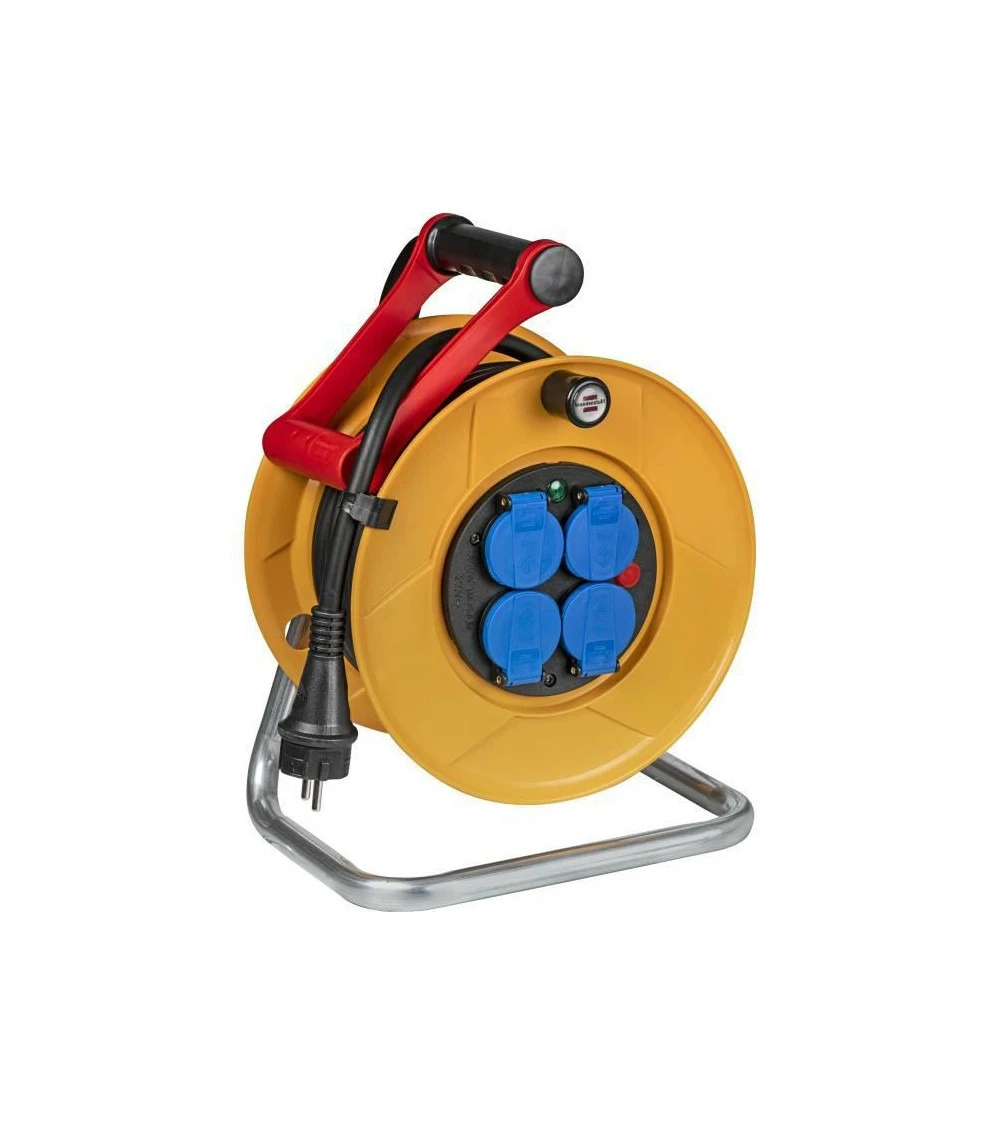 Brennenstuhl Enrouleur De Câble Kid Pro 15m (ip44, Cablepilot), Fabrication Française 1 Brennenstuhl Enrouleur De Câble Kid Pro 15m (ip44, Cablepilot), Fabrication Française