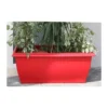 Riviera Jardiniere Evolution - 80 X 40 X H 32 Cm - 64 L - Rouge