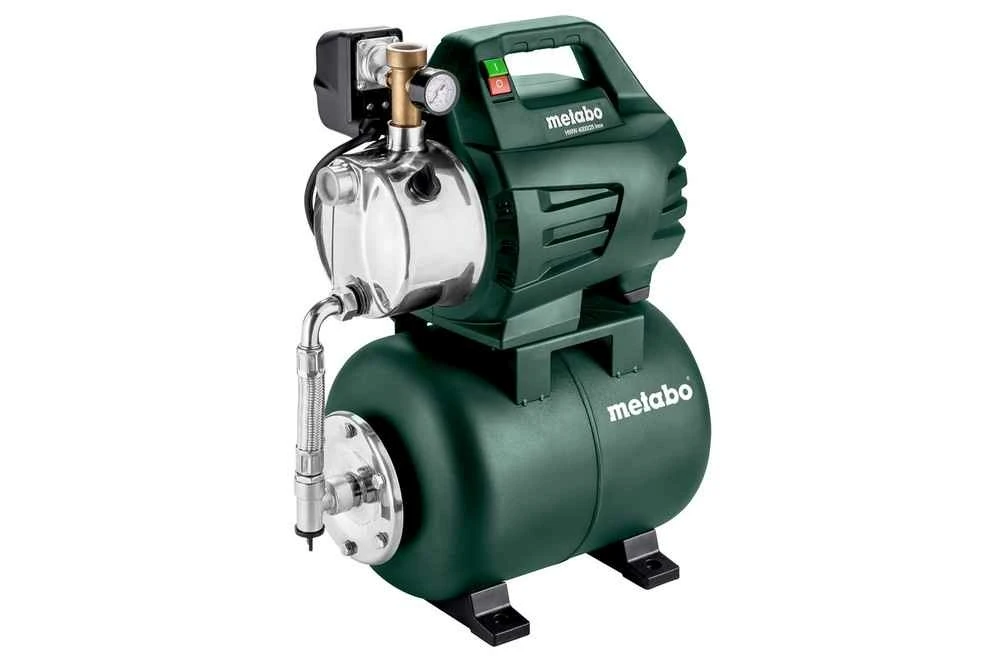 Metabo Surpresseur Avec Réservoir Hww 4000/25 Inox - 1100w - Hauteur De Refoulement Max. 45m 1 Metabo Surpresseur Avec Réservoir Hww 4000/25 Inox - 1100w - Hauteur De Refoulement Max. 45m