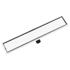 VIDAXL Drain De Douche Avec Couvercle 2 En 1 73x14 Cm Acier Inoxydable -Promos Jardelis Boutique 645d59e5576f97.60756036