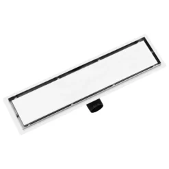 VIDAXL Drain De Douche Avec Couvercle 2 En 1 53x14 Cm Acier Inoxydable -Promos Jardelis Boutique 645d59f569c823.83729093